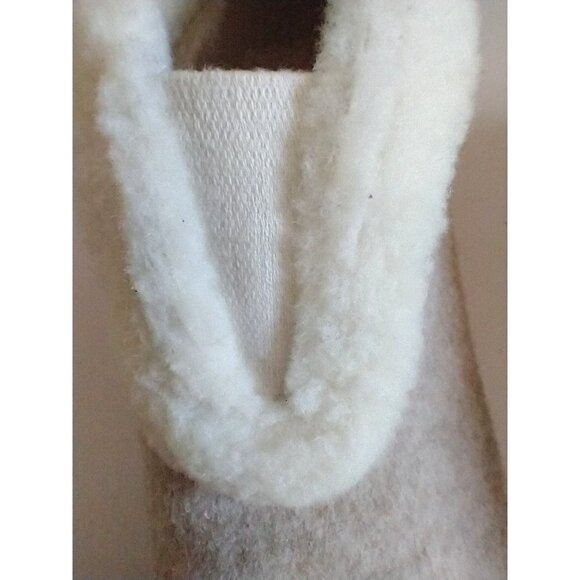 Easy Spirit Women's Slippers Faux Fur Lined Oatmeal Treefall2- 8M - Picture 7 of 8